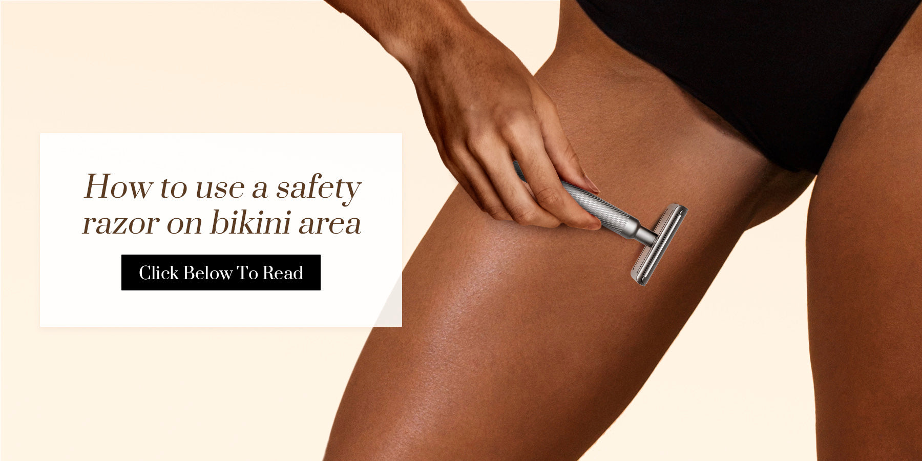 How to use a safety razor on bikini area – ZOMCHI