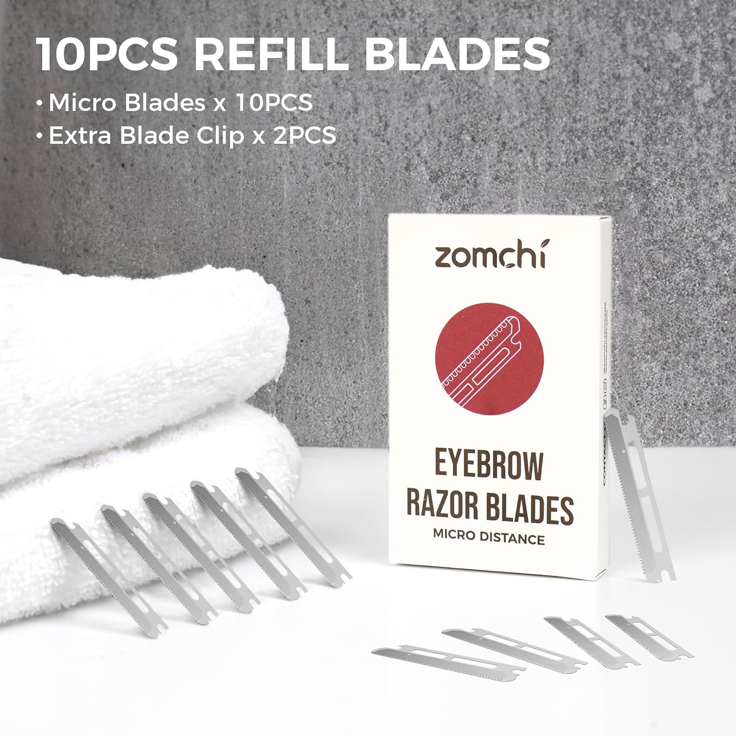 The Wide and Micro Eyebrow Trimmer Blades – ZOMCHI