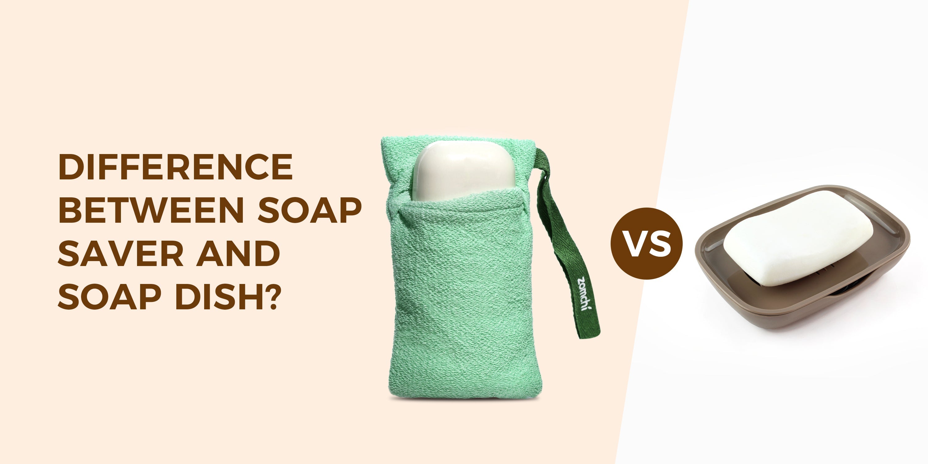 What is the difference between a soap saver and a soap dish?