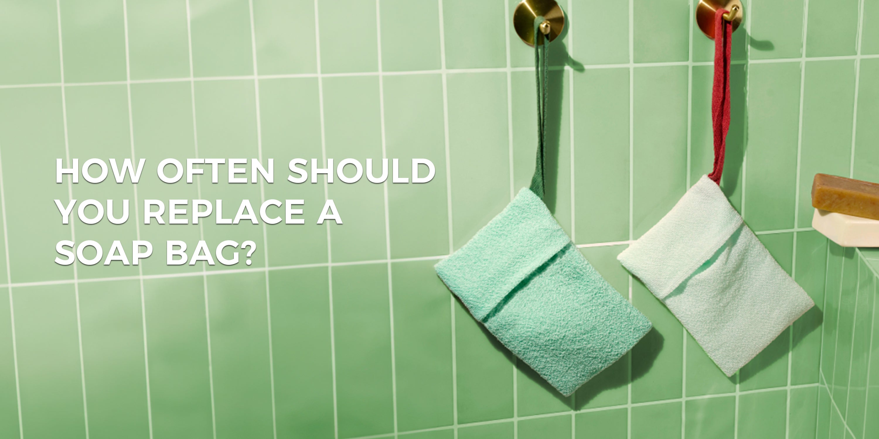 How often should you replace a soap bag?