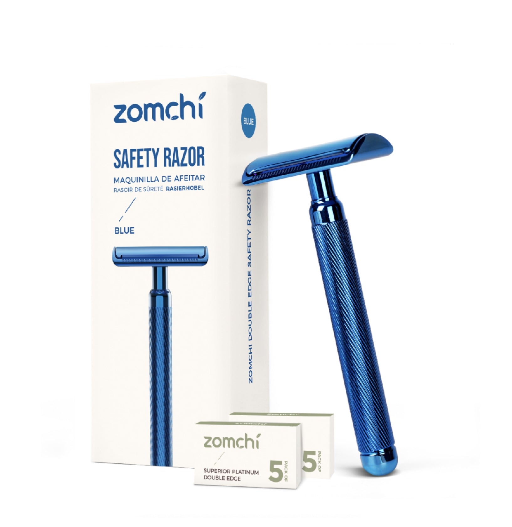 zomchi New Blue Safety Razor – ZOMCHI