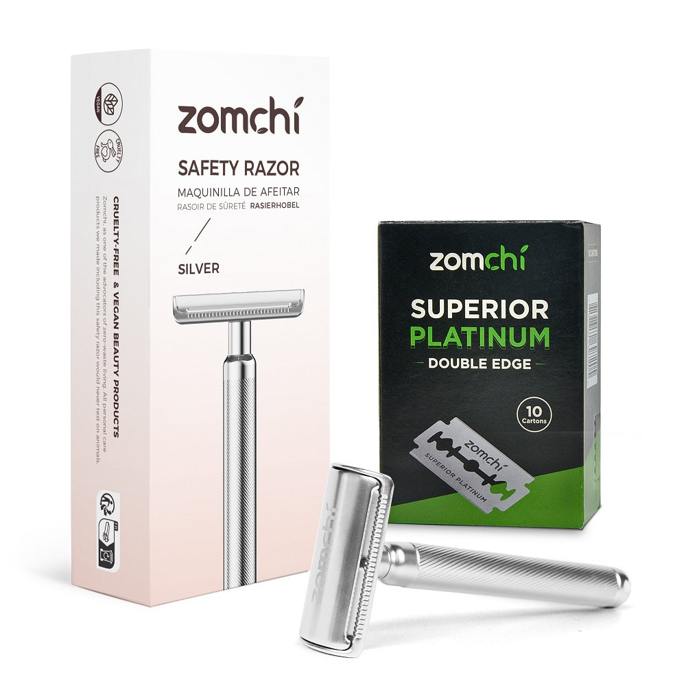 Eco-Friendly Razor Combo Set | Best Shaving For Women & Men Without  Irritation