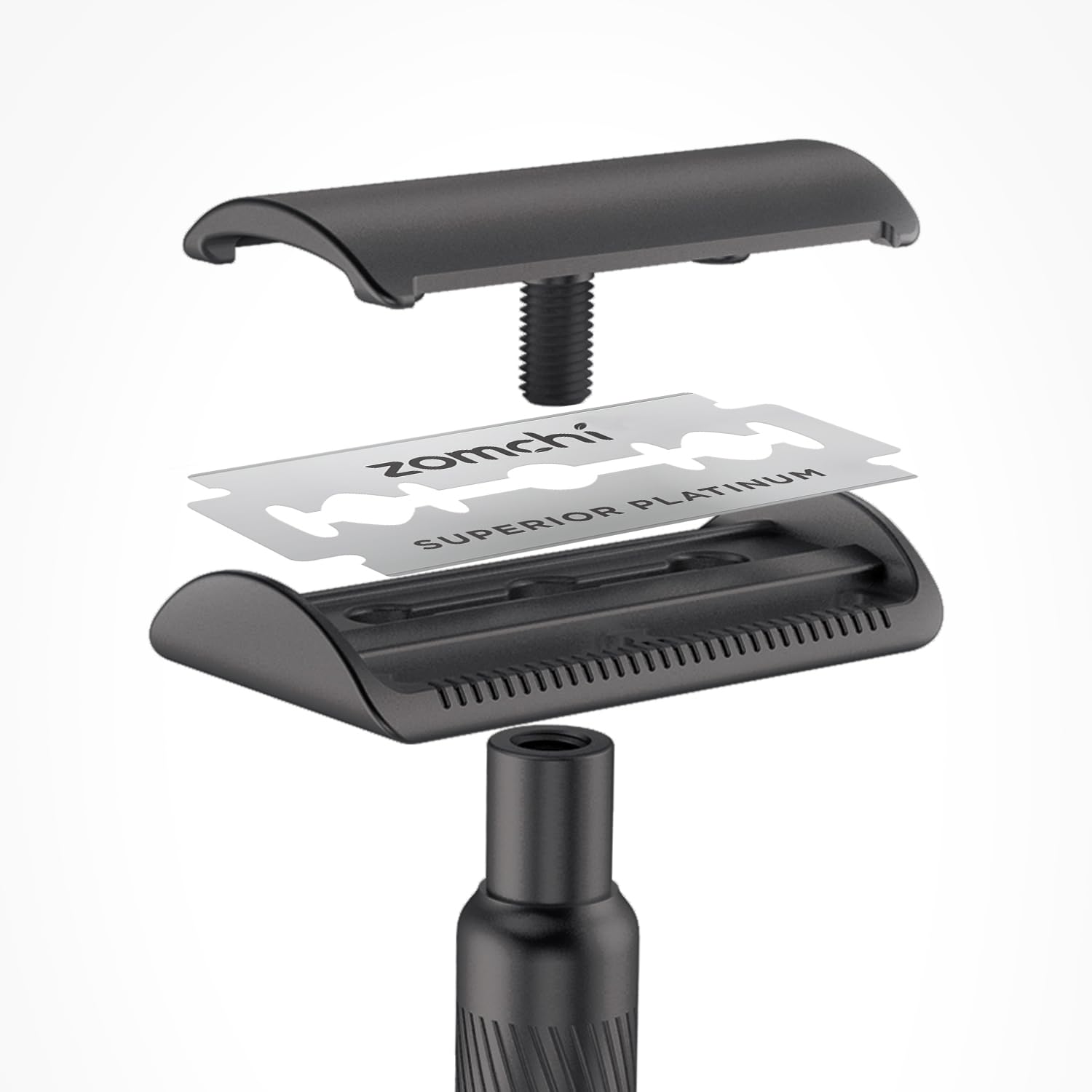 Zomchi Double Edge Razor Blades 2.0, 100 Counts Safety Razor