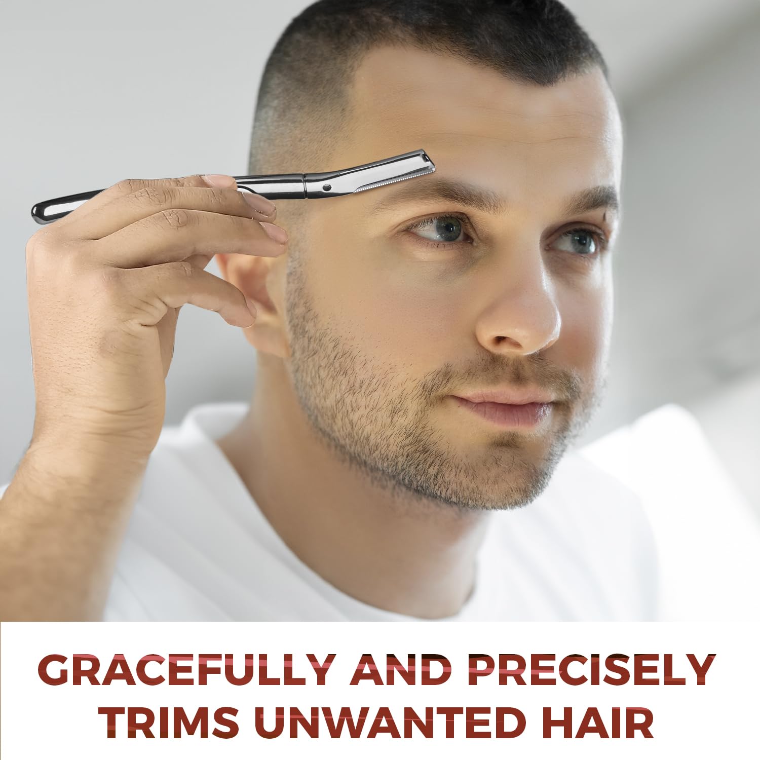 ZOMCHI Eyebrow Razor and Face Razor for Women and Men, Reusable