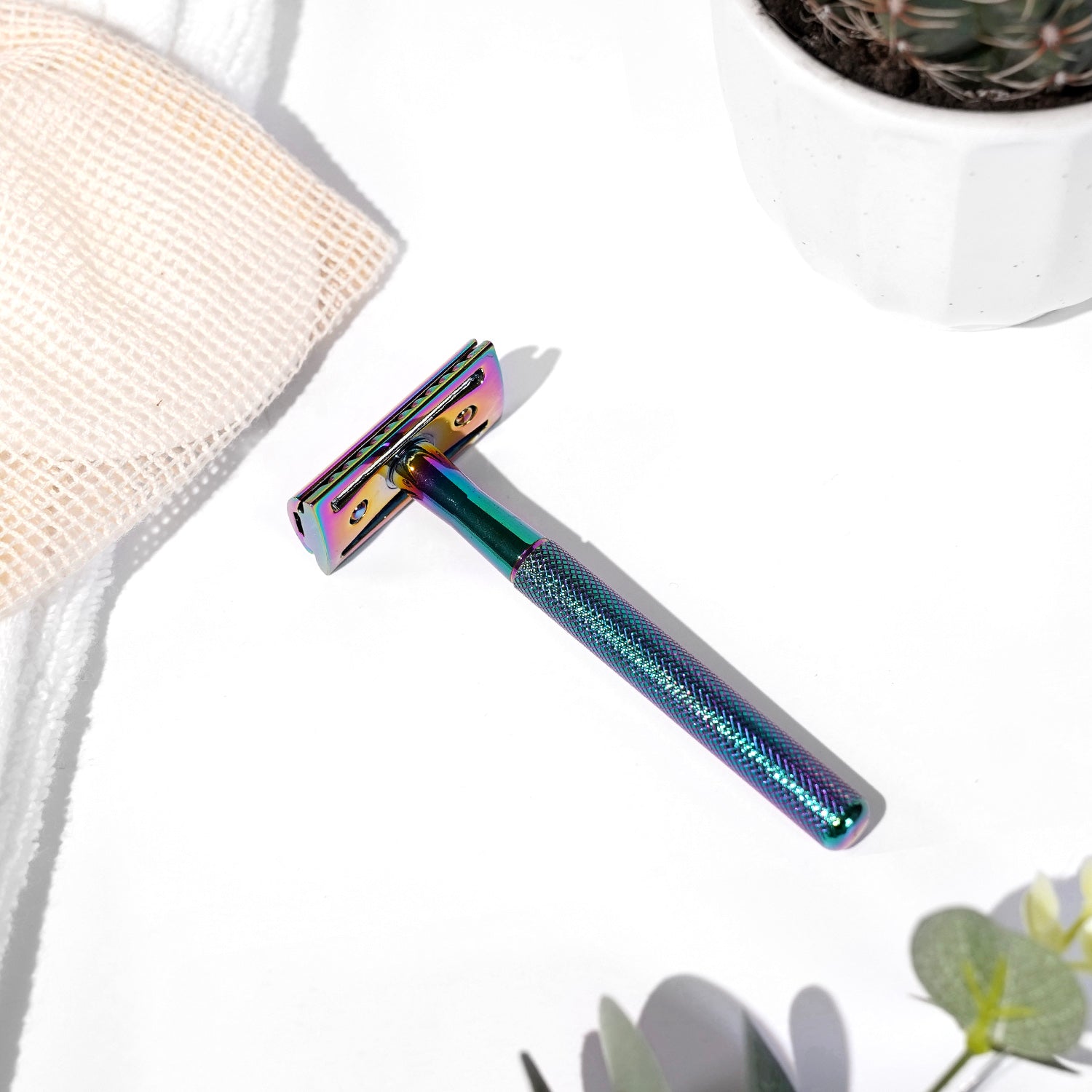 Rainbow Double Edge Safety Razor