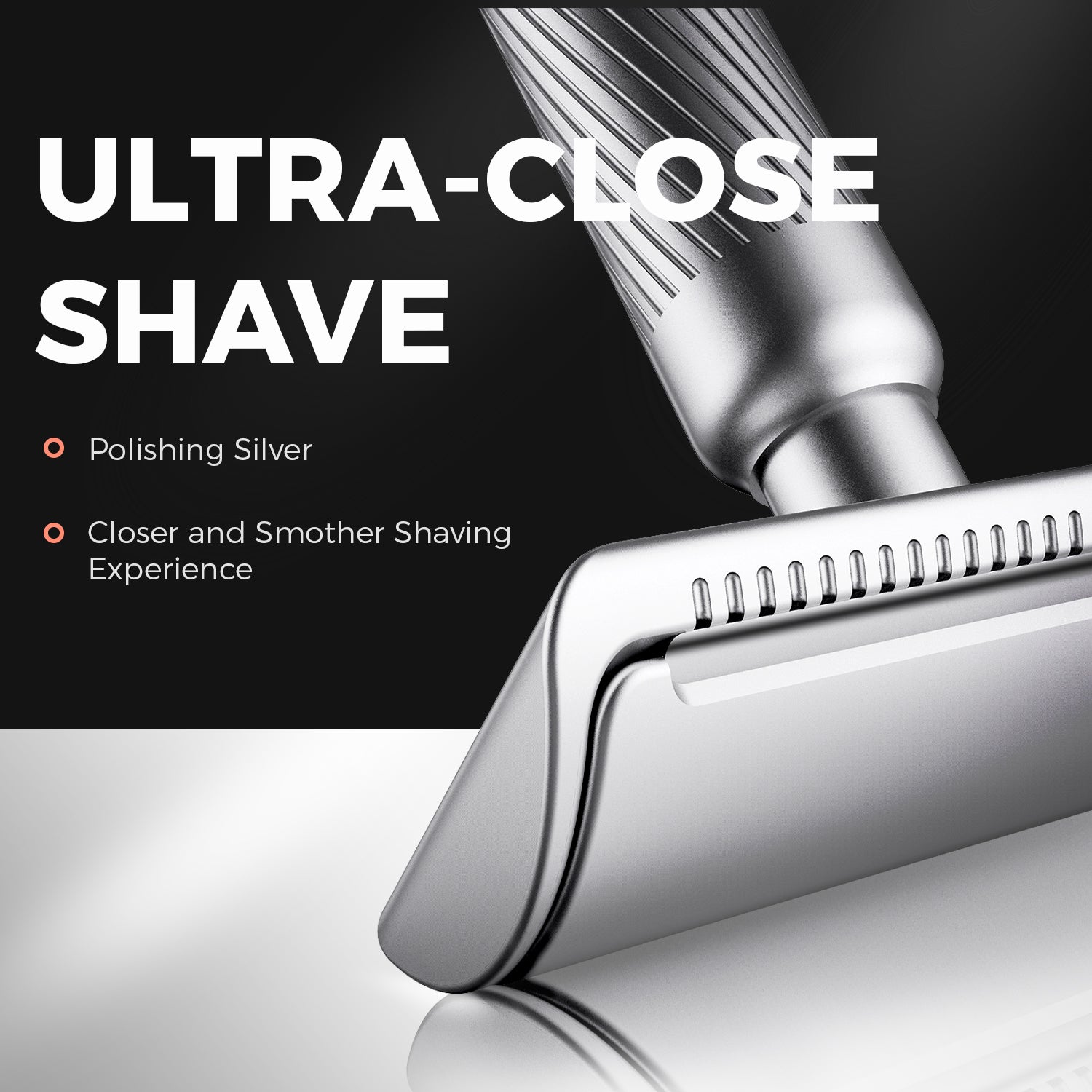 Ultra Close Shave With A Noble Silver Double Edge Safety Razor