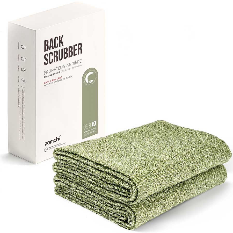 Green Back Scrubber With Packing Box
