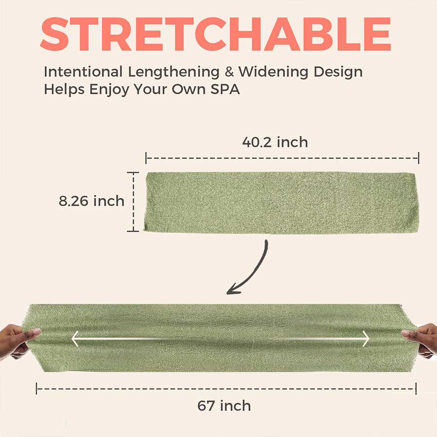 Size Of Green Back Scrubber