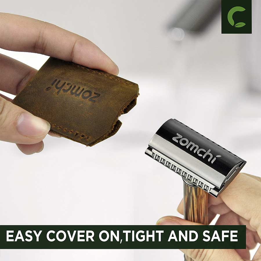 Safety Razor Guarded Classic Safety Razor for Men and Women 2.0 with Razor Head Cover – ZOMCHI