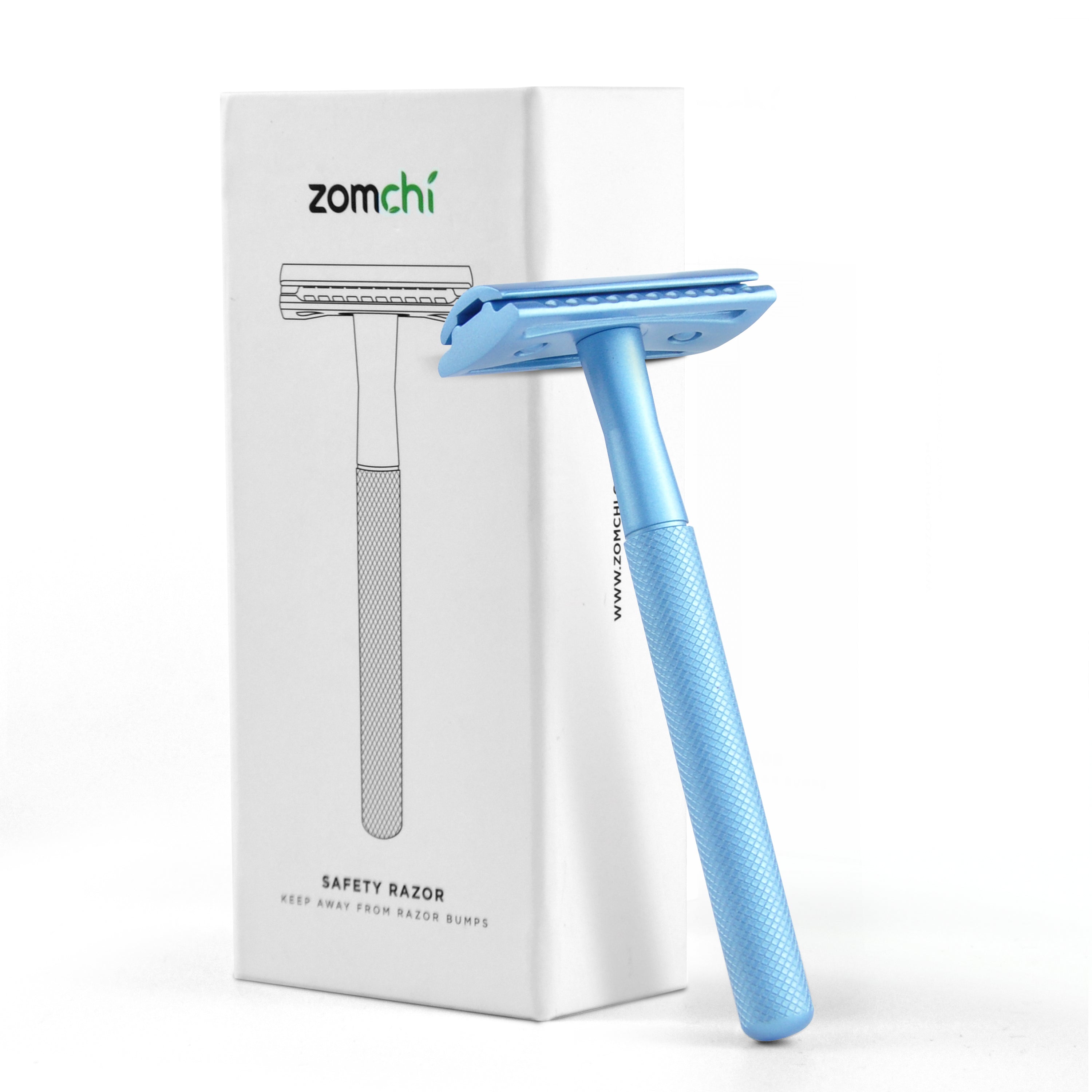 Double Edge Metal Razor for Women with 5 Blades in Delicate Box