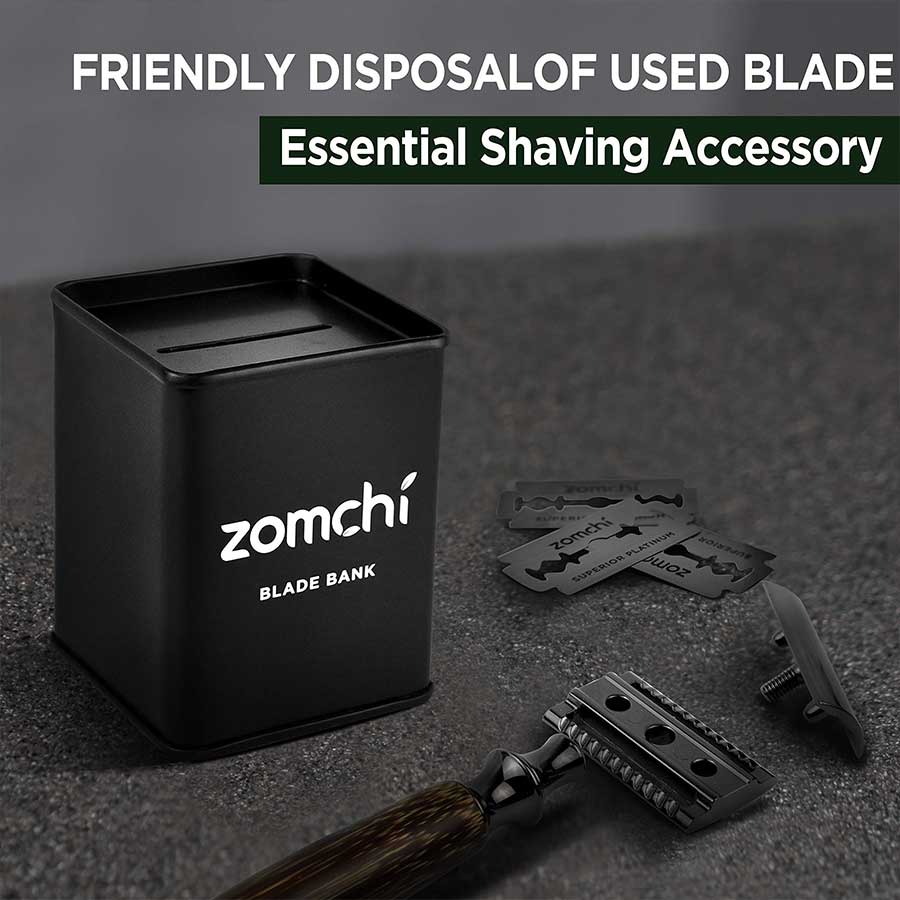 Zomchi Essential Shaving Accessory Blade Bank