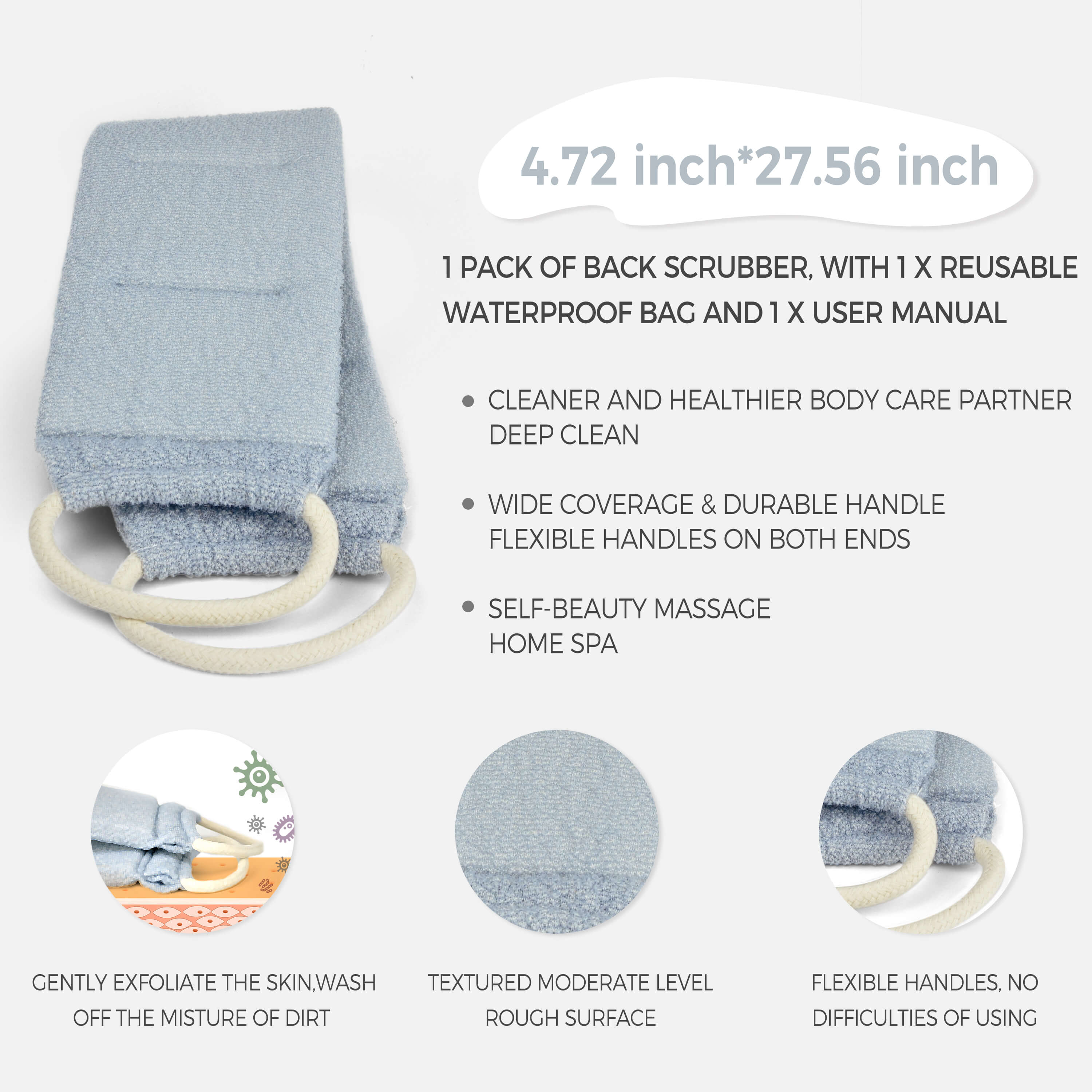 Benefit Of Zomchi Back Scrubber
